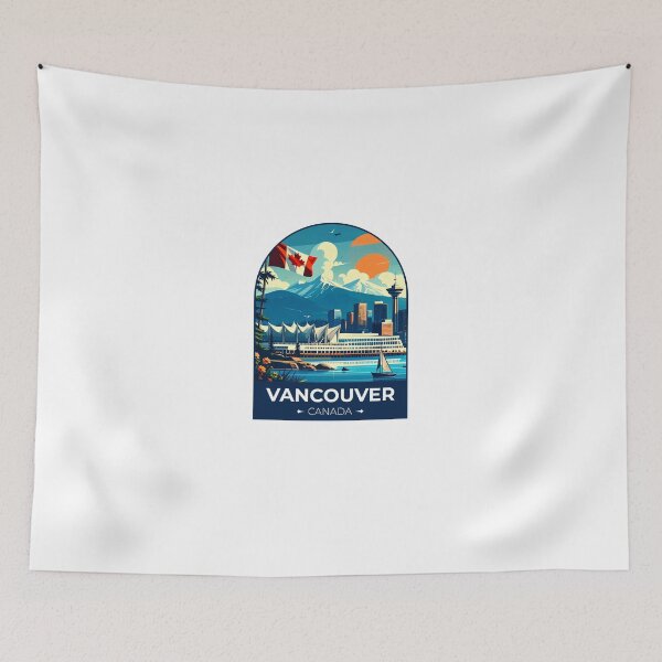 Item preview, Vancouver Canada Travel Sticker designed and sold by TulipaGraphics.