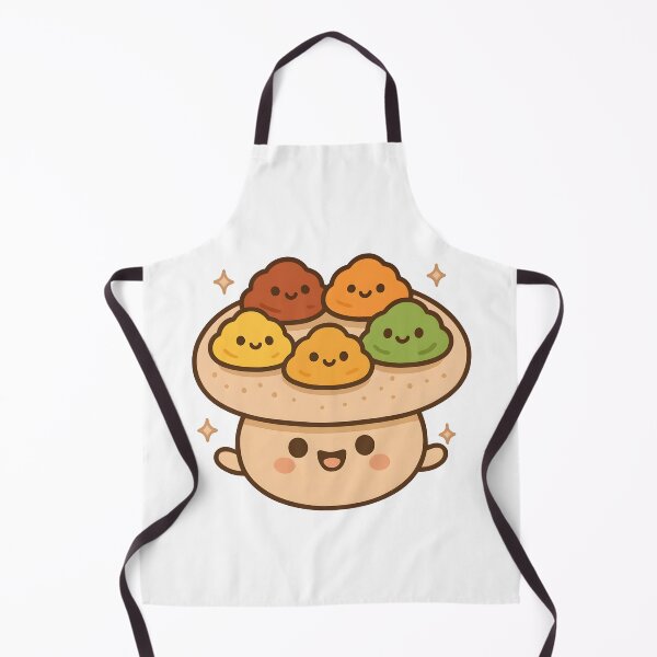 Item preview, Kawaii Injera with Ethiopian Stews | Cute African Food Art designed and sold by OsasChild.