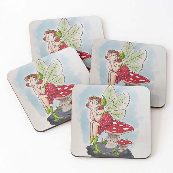 Item preview, Fairy on a Toadstool designed and sold by PigForday.