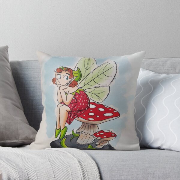 Item preview, Fairy on a Toadstool designed and sold by PigForday.