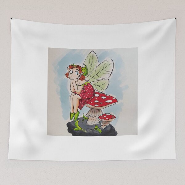 Item preview, Fairy on a Toadstool designed and sold by PigForday.