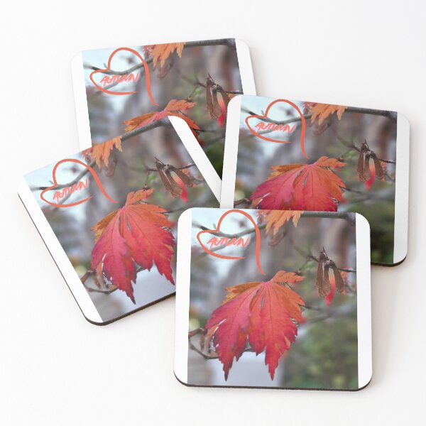 Item preview, I love autumn. I love autumn and its red leaves. designed and sold by Dinasshop.