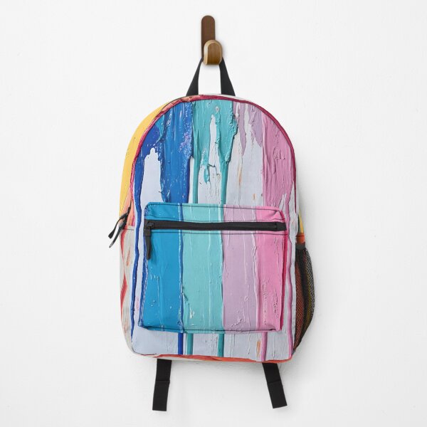 Item preview, Colorful paint drips on a canvas designed and sold by anytka.