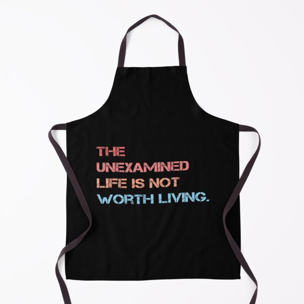 Item preview, The Unexamined Life Quote designed and sold by Apex Designs.