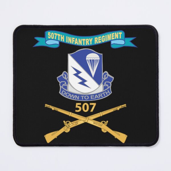 Item preview, Army - 507th Infantry Regiment - DUI w Br - Ribbon X 300 designed and sold by Military Insignia Products.