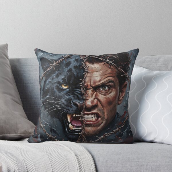 Item preview, An angry man is like a black panther. Nothing can stop him. designed and sold by jotcar.