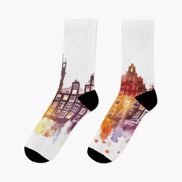 Item preview, Colorful skyline of a historic city designed and sold by anytka.