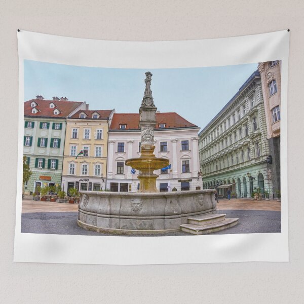 Item preview, Roland Fountain, Main Square, Old Town, Bratislava, Slovakia designed and sold by Catherine Sherman.