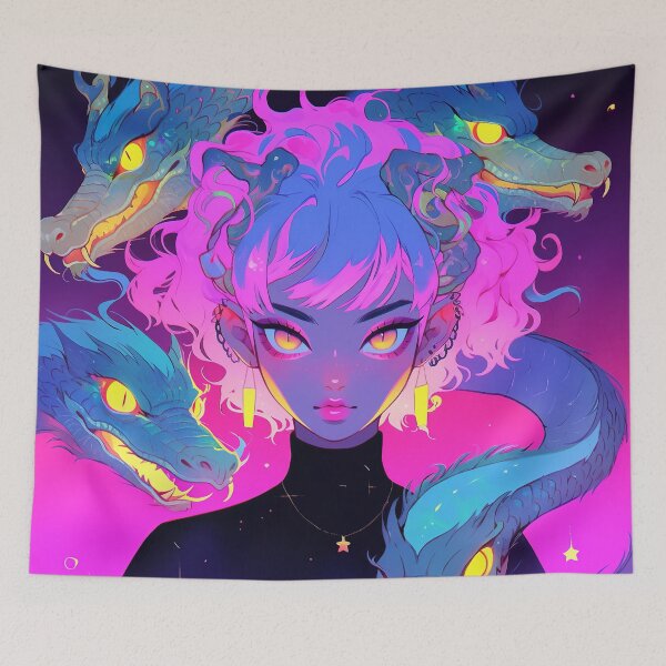 Item preview, Nightfall Anime Dragon Keeper designed and sold by bubblegoth.