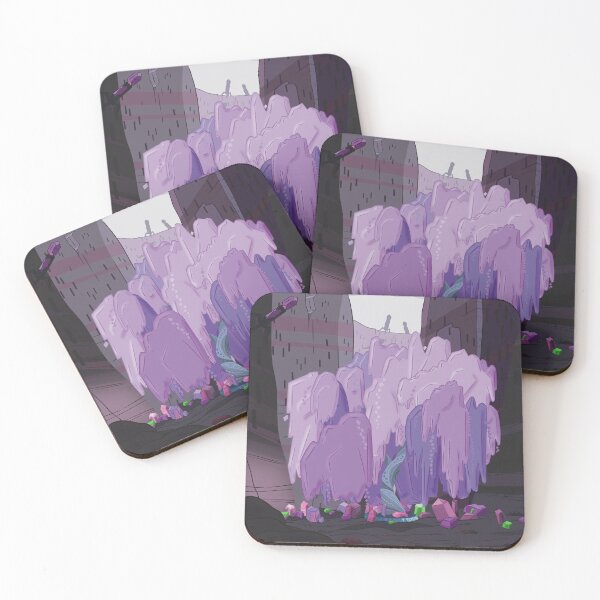 Item preview, Árbol de Amatista: Paisaje estilizado inspirado en Steven Universe designed and sold by Cherie Brunetti.