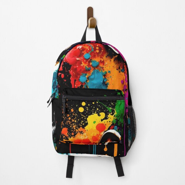 Item preview, Graffiti with a monkey on dark background with a splash, color art designed and sold by anytka.