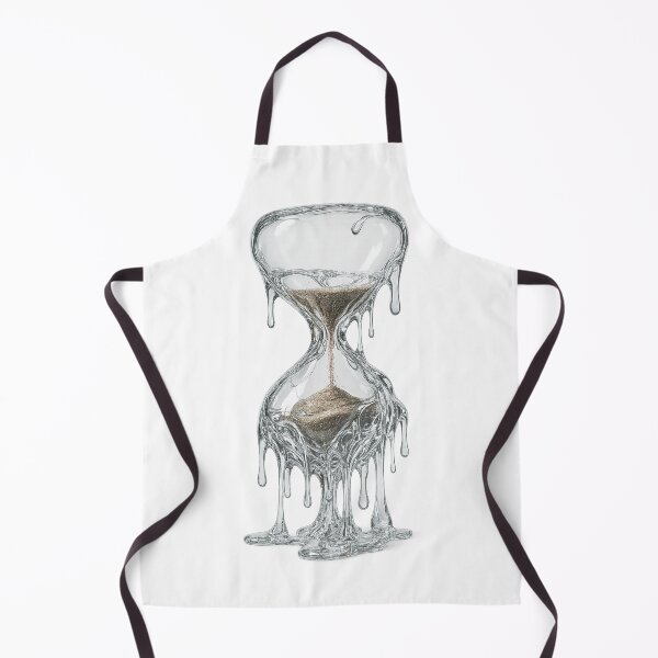 Item preview, Melting Hourglass Surreal Time Concept designed and sold by weirdfishes123.