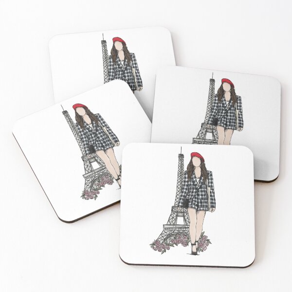 Item preview, Emily in Paris – Lily Collins as Emily Cooper Fashion Icon designed and sold by MelissaJamesIll.