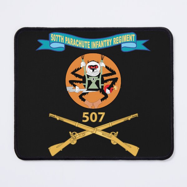 Item preview, Army - 507th Infantry Regiment - PP w Br - Ribbon w Regimental Number X 300 designed and sold by Military Insignia Products.