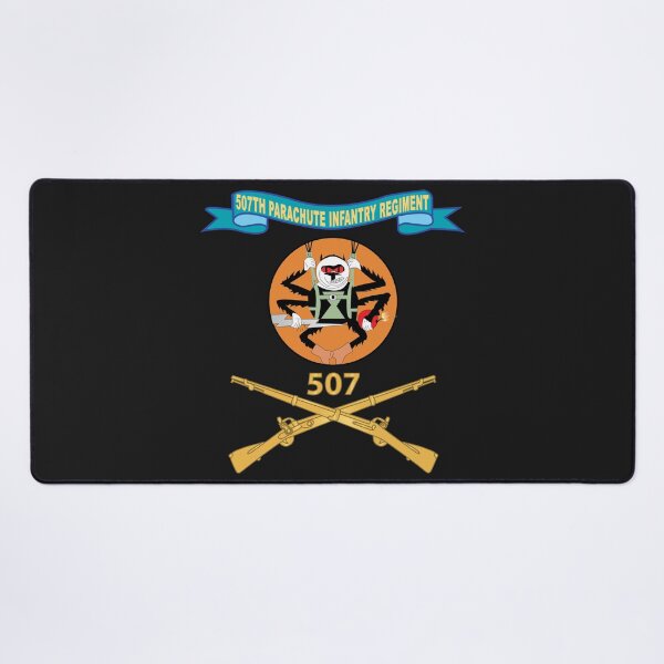 Item preview, Army - 507th Infantry Regiment - PP w Br - Ribbon w Regimental Number X 300 designed and sold by Military Insignia Products.