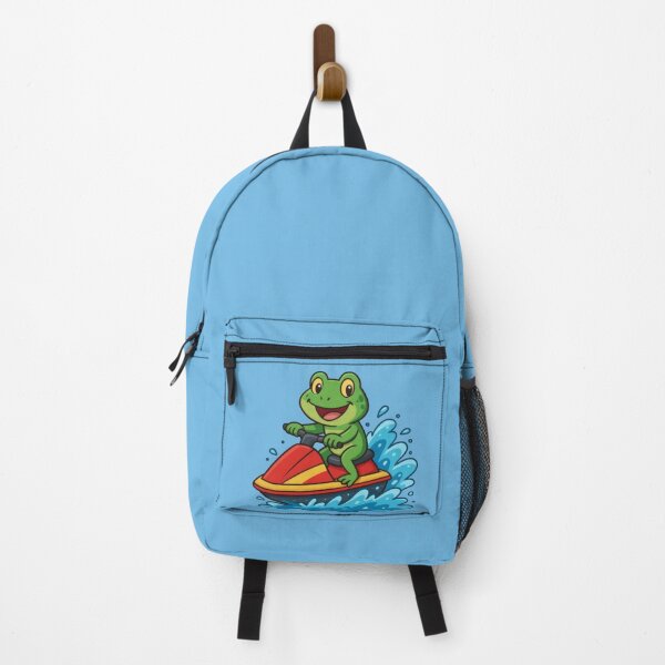 Item preview, Adventurous Frog's Fun Jet Ski Ride designed and sold by IraBum.