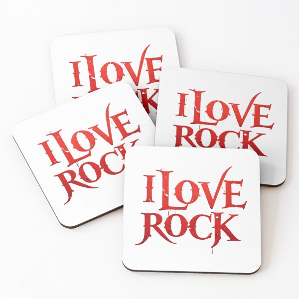 Item preview, I love rock designed and sold by TearsFromHeaven.