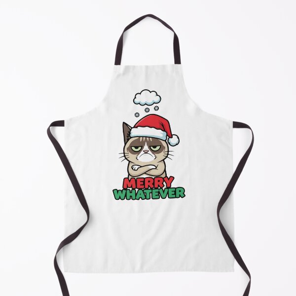 Item preview, Grumpy cat in Christmas mood designed and sold by KasiaRawska.