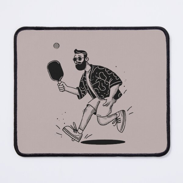 Item preview, Hipster Pickleball player designed and sold by Brendon987.