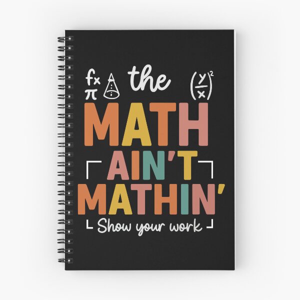 Item preview, The Math Ain't Mathin Funny Math designed and sold by YalenArt.