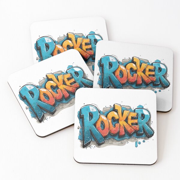 Item preview, ROCKER STREET ART WRITING ON THE WALLS designed and sold by infinitearte.