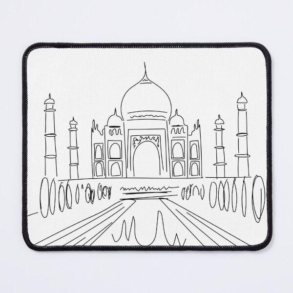 Aperçu de l'œuvre Taj Mahal Agra Inde créée et vendue par designerjosie.