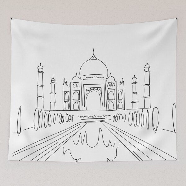 Item preview, Taj Mahal Agra India designed and sold by designerjosie.