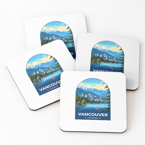 Item preview, Vancouver Canada Travel Sticker designed and sold by TulipaGraphics.