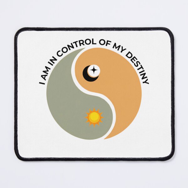 Item preview, I Am in Control of My Destiny – Empowering Quote designed and sold by LariLoDesigns.