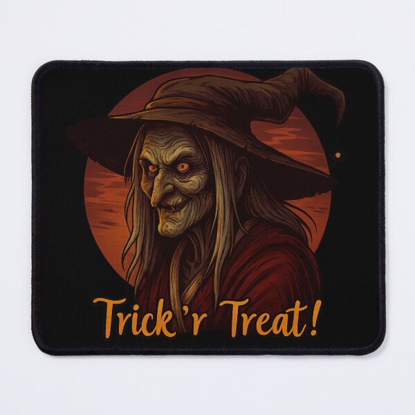 Item preview, Witch Trick or Treat Halloween T-Shirt – Spooky Creepy Design designed and sold by Trendora Studio.