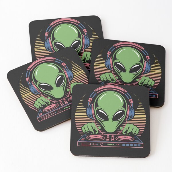 Item preview, Alien DJ designed and sold by artistastshirt.