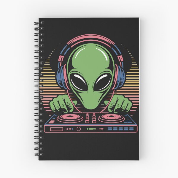 Item preview, Alien DJ designed and sold by artistastshirt.