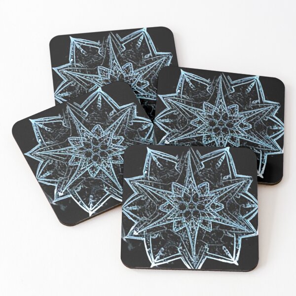 Item preview, Criastal seljuk star stary jet black backgraund  designed and sold by Raindreamart.