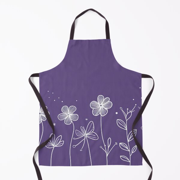 Item preview, Purple floral design with white designed and sold by anytka.