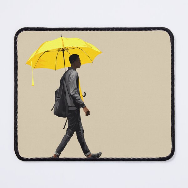 Item preview, Striking Contrast - Person with Umbrella designed and sold by anytka.