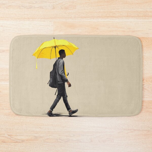 Item preview, Striking Contrast - Person with Umbrella designed and sold by anytka.
