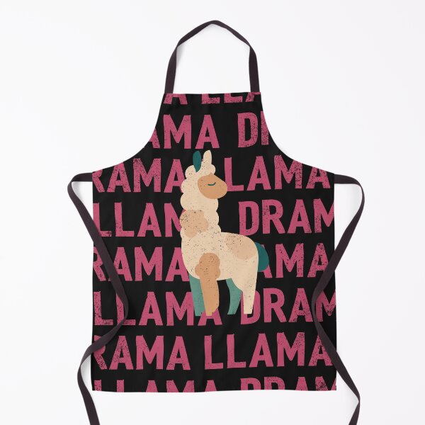 Item preview, Drama Llama – Funny Llama Pun Distressed Design designed and sold by Lucy Cooper.
