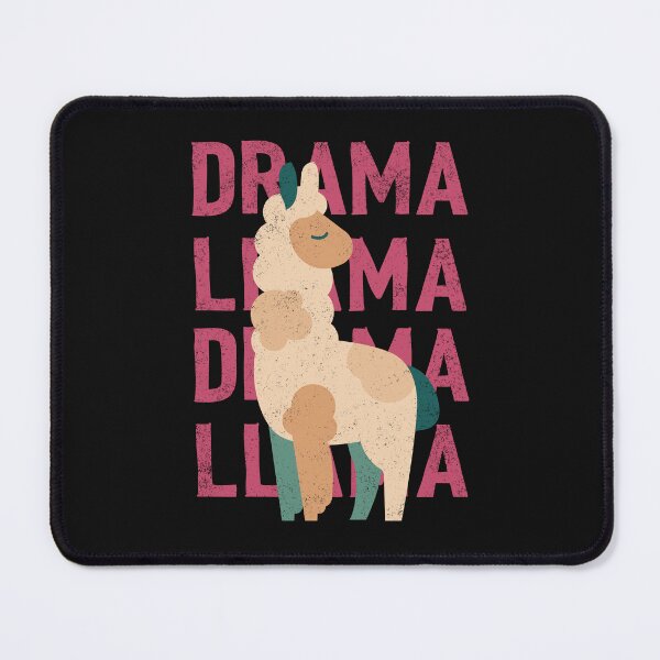 Item preview, Drama Llama – Funny Llama Pun Distressed Design designed and sold by Lucy Cooper.