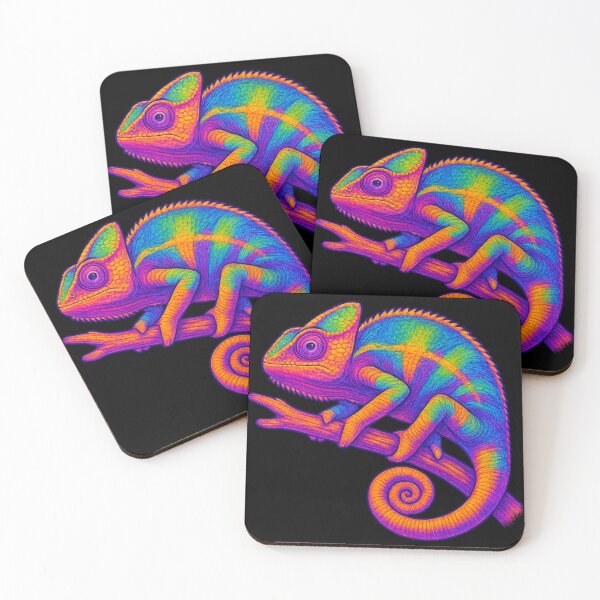 Item preview, Rainbow Chameleon Shirt designed and sold by nebshardesigns.