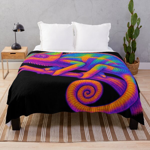 Item preview, Rainbow Chameleon Shirt designed and sold by nebshardesigns.