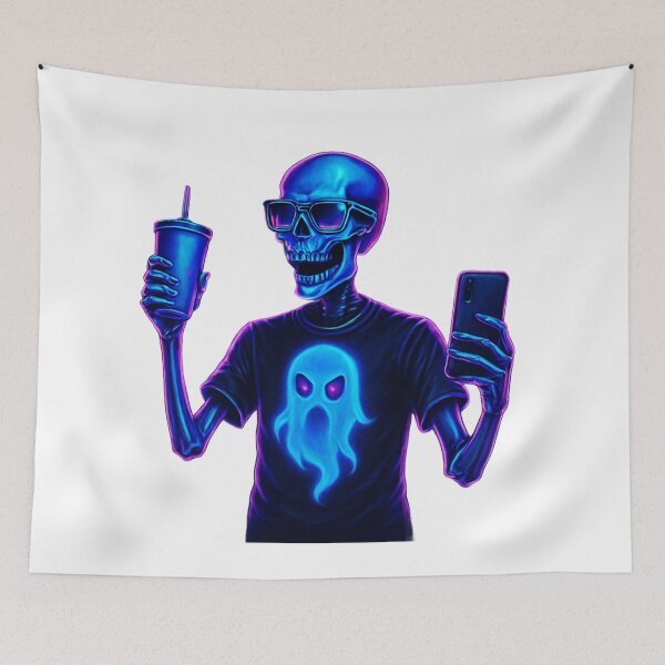 Item preview, Neon Skeleton Vibes designed and sold by mo-carnival.