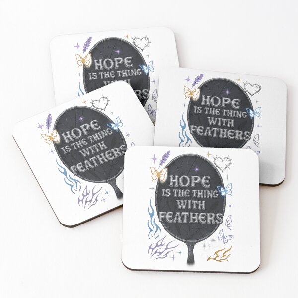 Item preview, Dramione Manacled Hope is the Thing with Feathers Vintage Y2K Design  designed and sold by maksbookshelf.