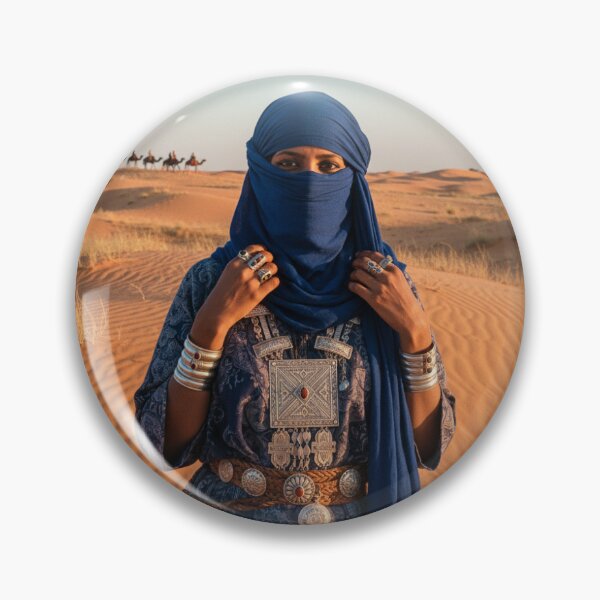 Item preview, Tuareg woman in the Algerian desert designed and sold by Bouboukdm.