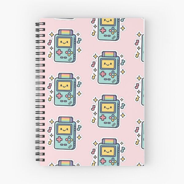 Item preview, Kawaii Retro Game Console – Cute Handheld Gaming Sticker designed and sold by KrintoryTees.