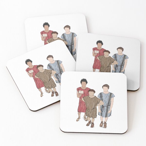 Item preview, Plebs – Marcus, Stylax & Friends British Comedy TV Show designed and sold by MelissaJamesIll.