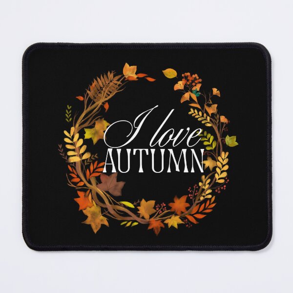 Item preview, I Love Autumn designed and sold by CuteBeastArt.