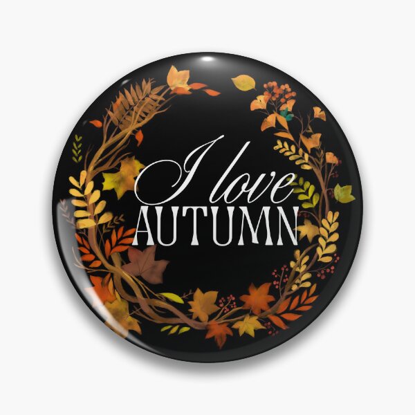 Item preview, I Love Autumn designed and sold by CuteBeastArt.