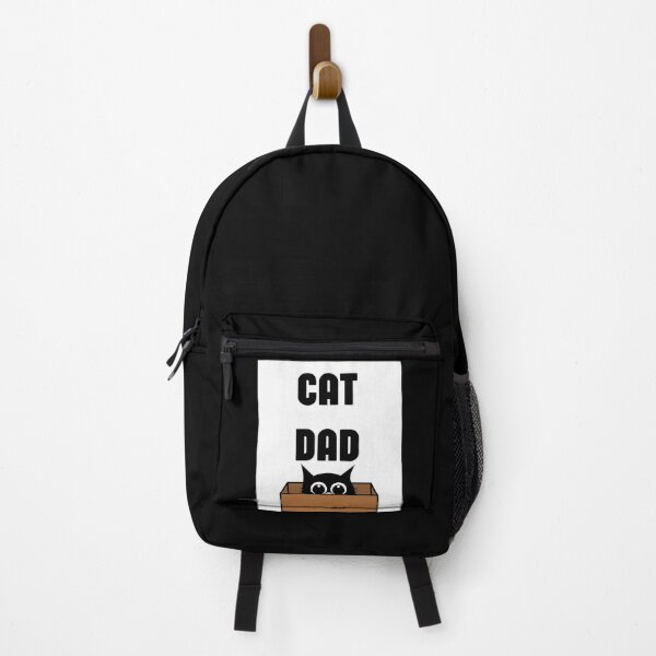 Item preview, Funny Cat Dad in Box Art designed and sold by DoraPL.