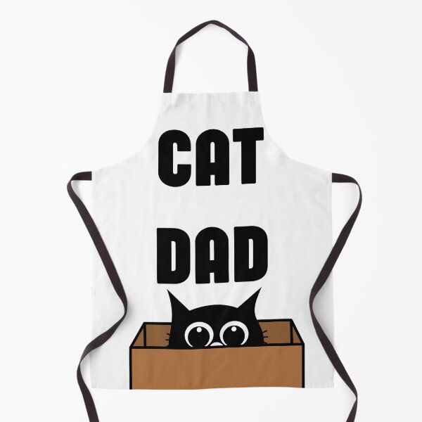 Item preview, Funny Cat Dad in Box Art designed and sold by DoraPL.