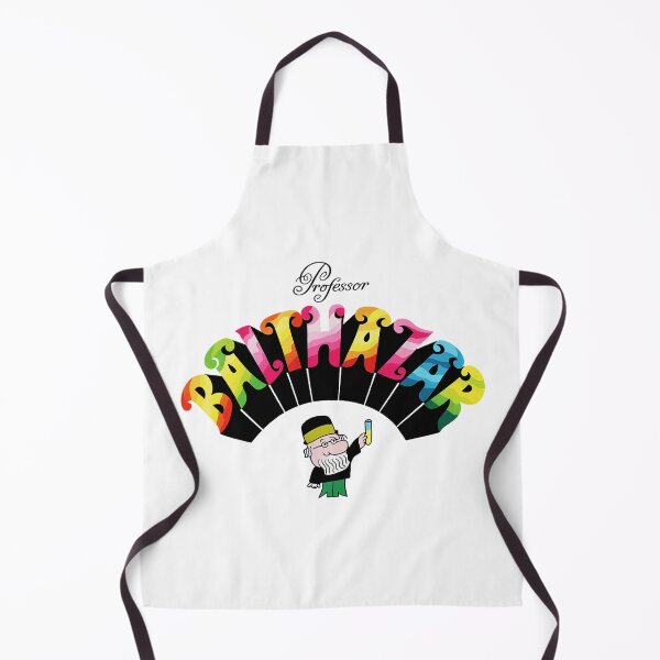 Item preview, Professor Baltazar Retro Rainbow Cartoon Design designed and sold by pantapita.